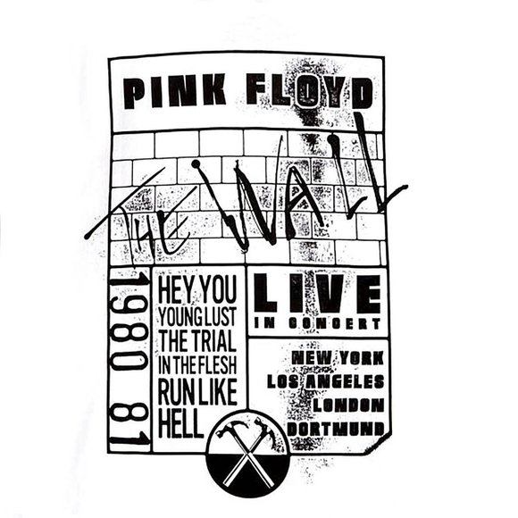 Pink Floyd The Wall rock Official T-Shirt M L XL Boys 8-18 NWT - Picture 2 of 2